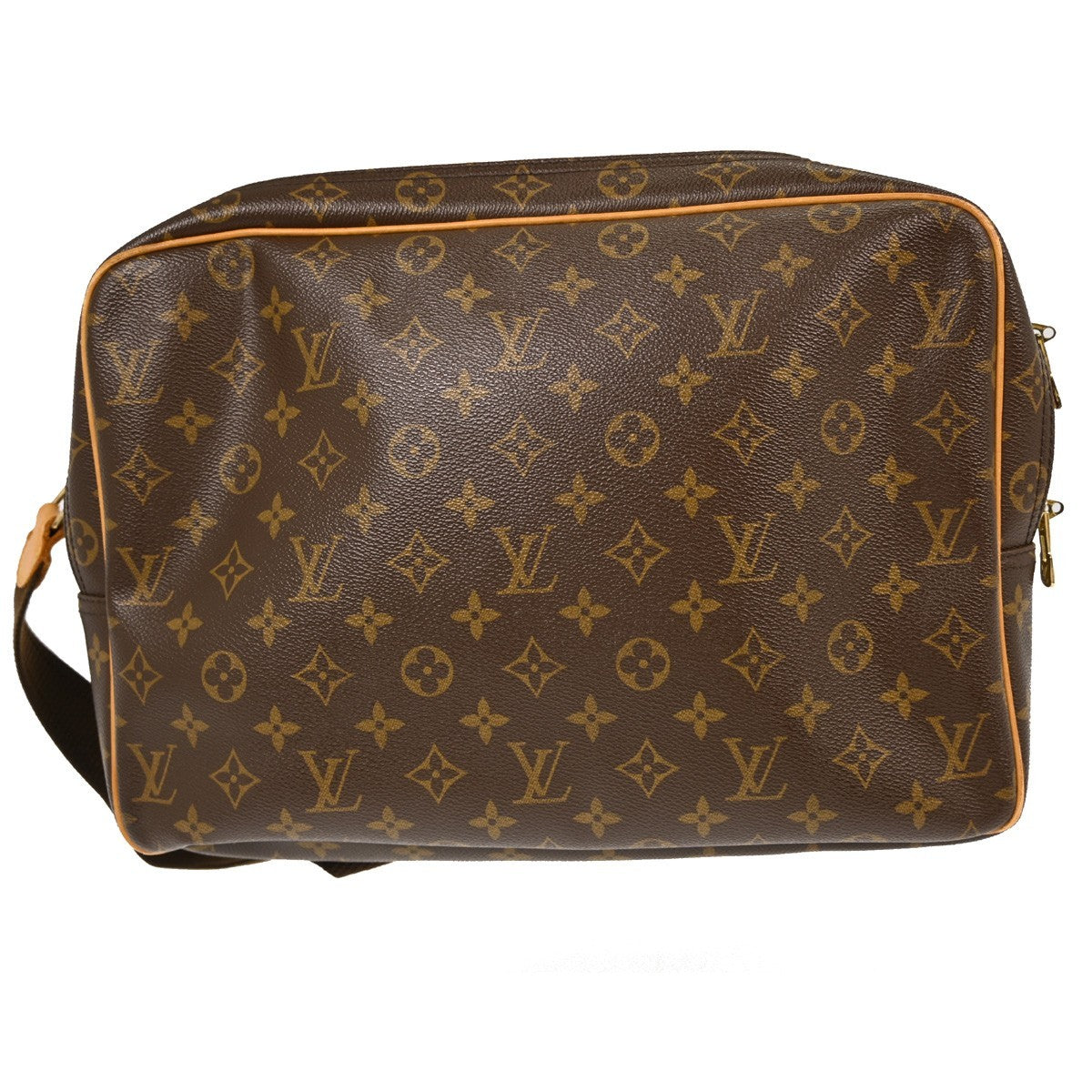 Louis Vuitton Reporter Bag Monogram Canvas Brown Canvas Shoulder Bag