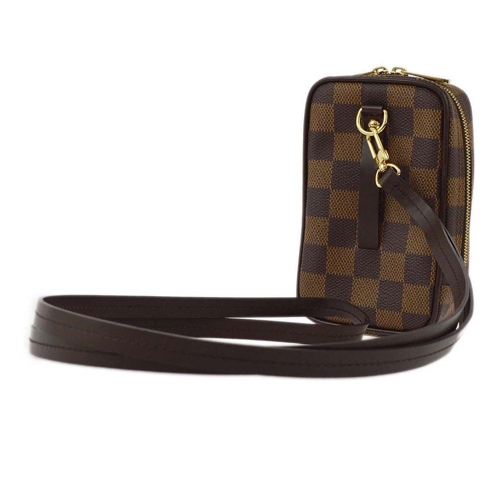 Louis Vuitton Etui Okapi Camera Case Damier Brown Canvas Clutche & Pouche Bag