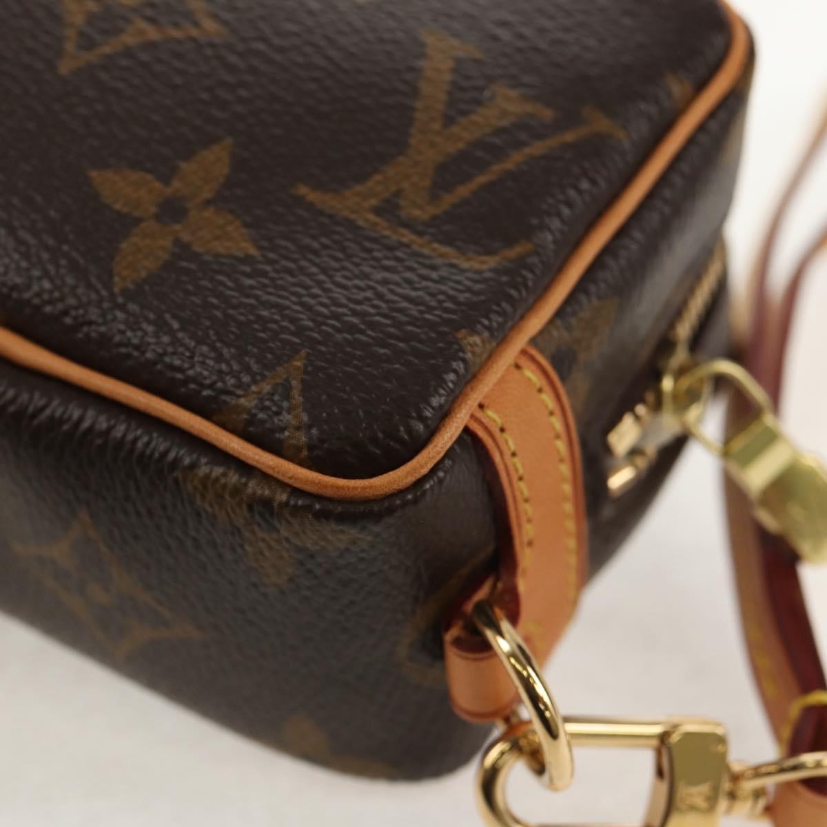 Louis Vuitton Wapity Trousse Pouch Monogram Canvas Brown Canvas Clutche & Pouche Bag