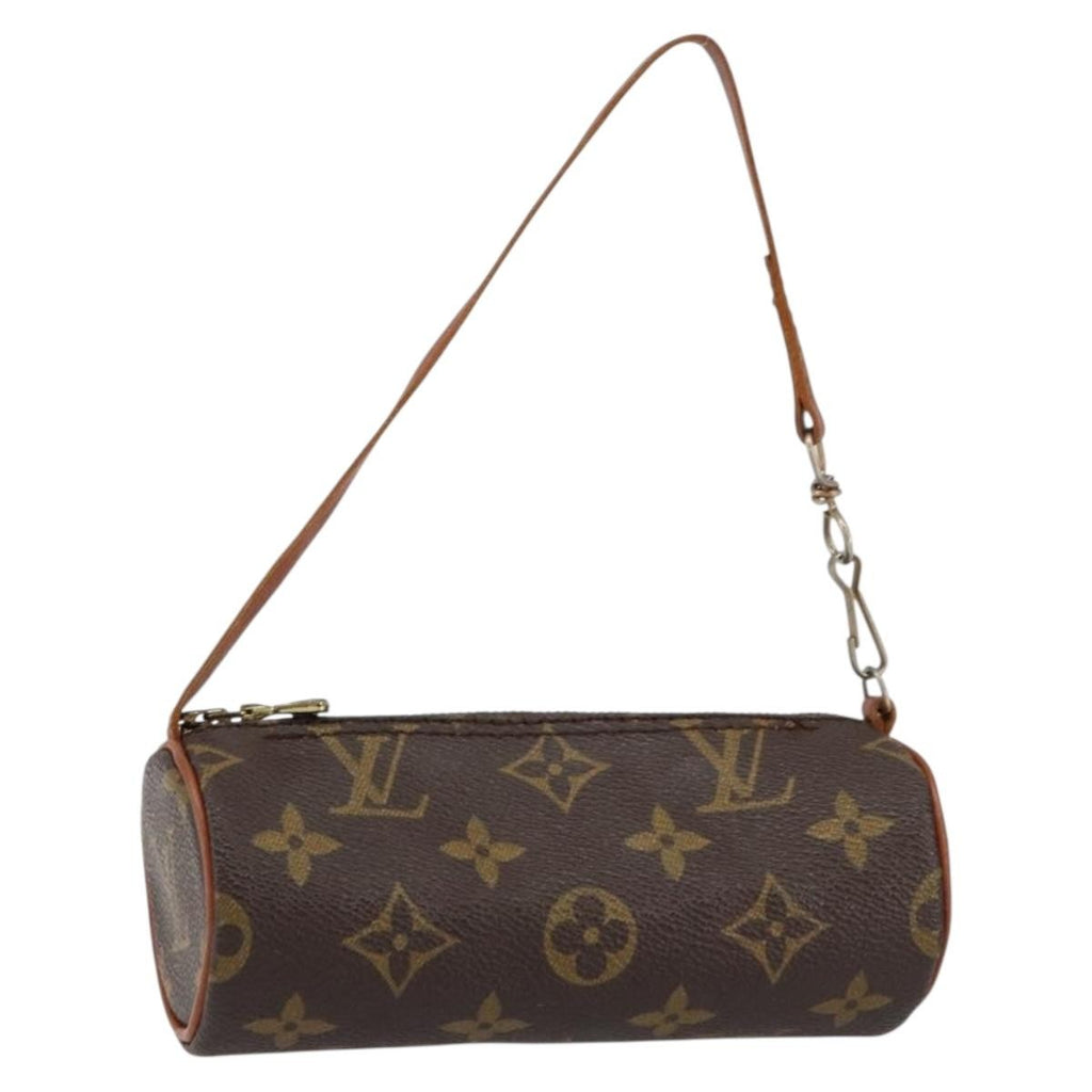 Louis Vuitton Papillon Pochette Monogram Canvas Brown Canvas Clutche & Pouche Bag