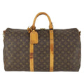Louis Vuitton Keepall Bag Monogram Canvas Brown Canvas Travel Bag