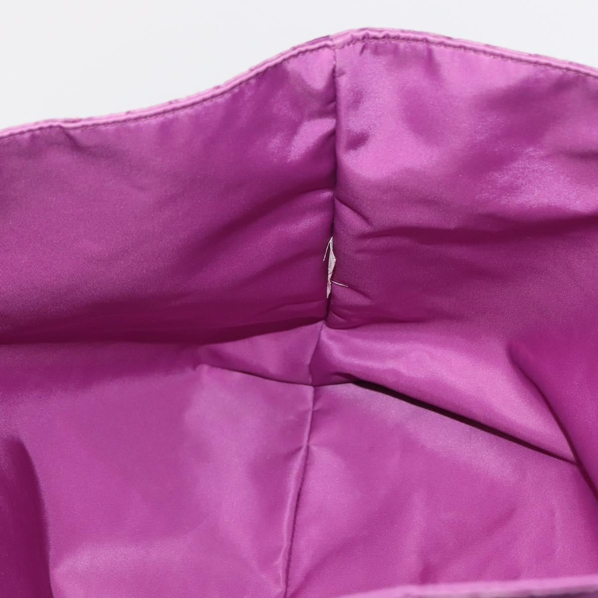 Bottega Veneta Intrecciolusion Tote Printed Nylon Purple Nylon Tote Bag Bag