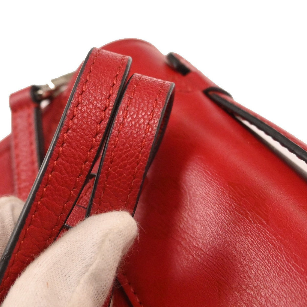 Louis Vuitton Very Messenger Monogram Leather Red Leather Shoulder Bag