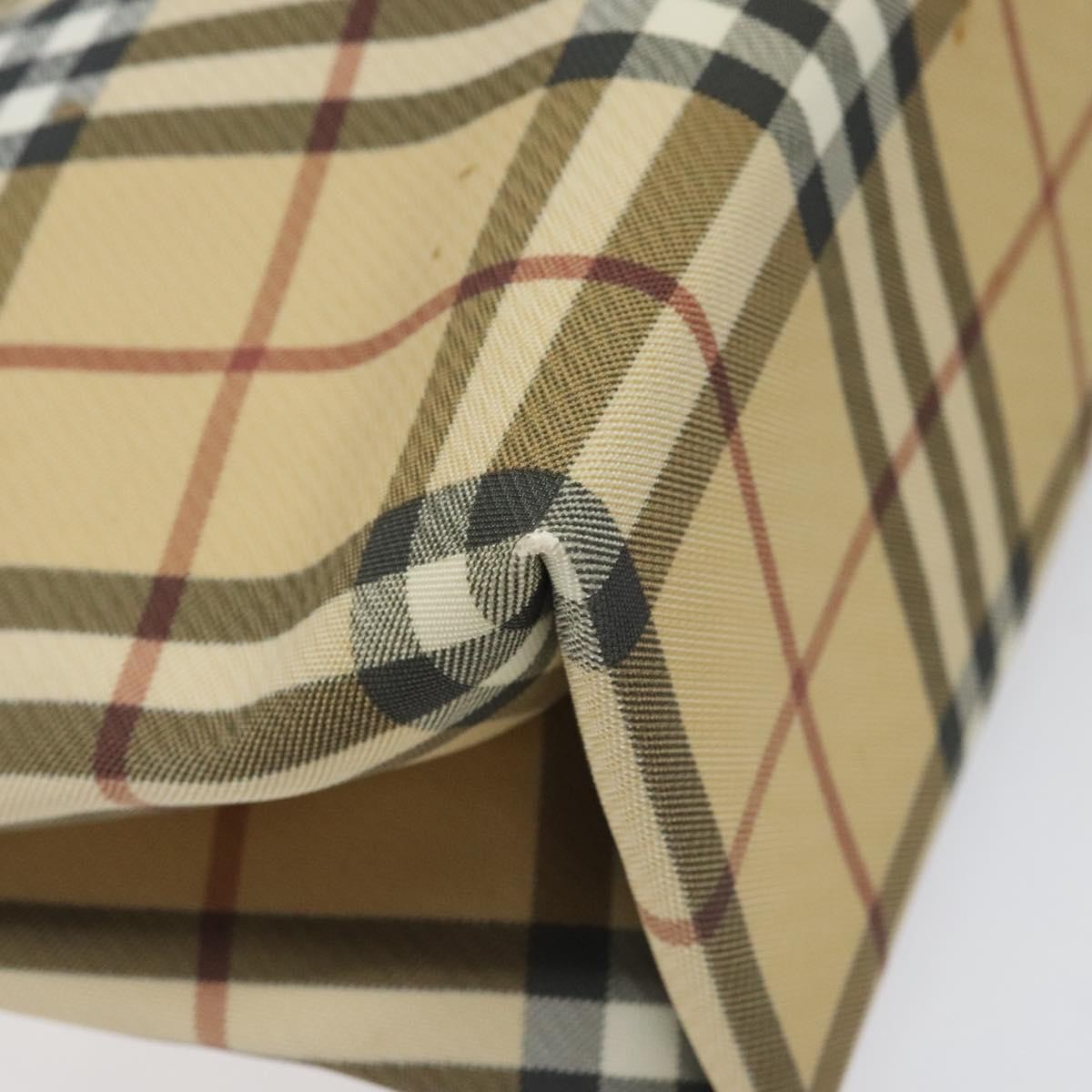 Burberry Nova Check Handbag Nova Check Canvas Beige Canvas Handbag