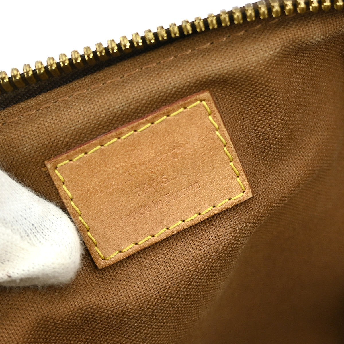 Louis Vuitton Palermo Handbag Monogram Canvas Brown Canvas Tote Bag