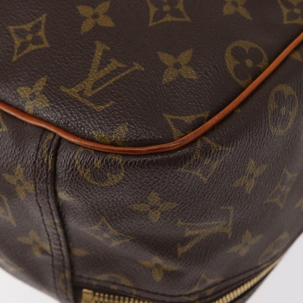 Louis Vuitton Excursion Handbag Monogram Canvas Brown Canvas Handbag