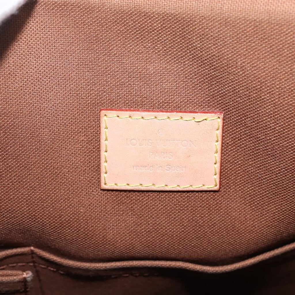 Louis Vuitton Odeon Handbag Monogram Canvas Brown Canvas Shoulder Bag
