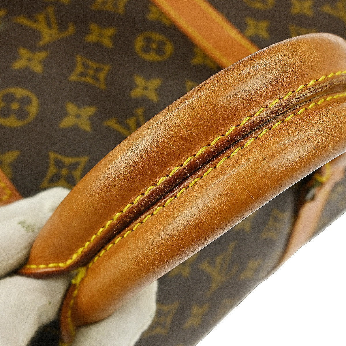 Louis Vuitton Keepall Bandouliere Bag Monogram Canvas Brown Canvas Travel Bag