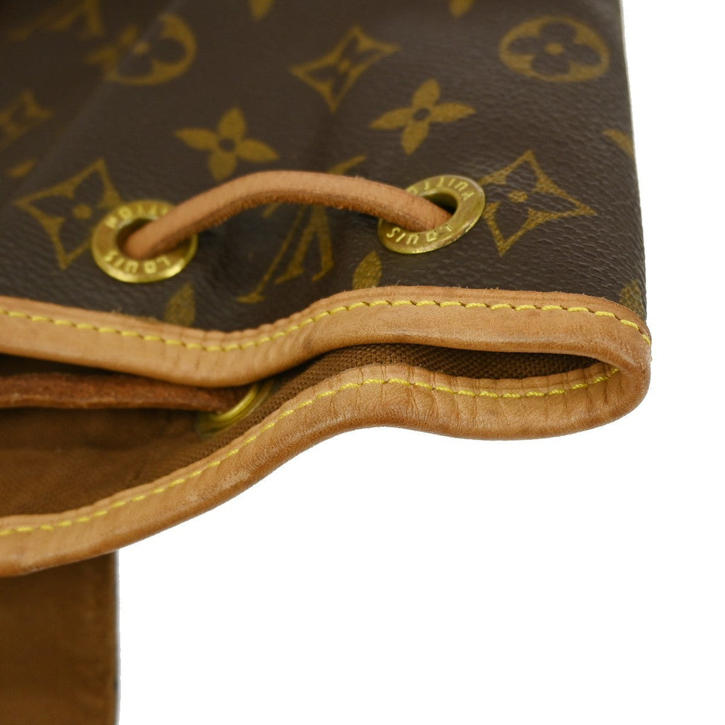 Louis Vuitton Montsouris Backpack Monogram Canvas Brown Canvas Backpack Bag