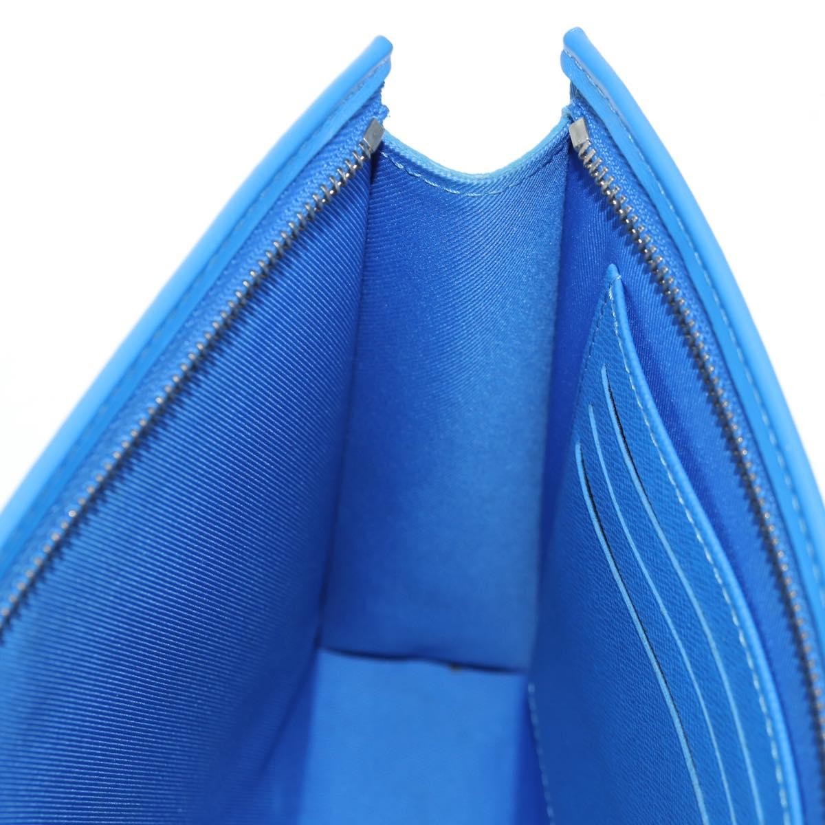 Louis Vuitton Pochette Voyage Limited Edition Monogram Clouds Blue Pvc Bag