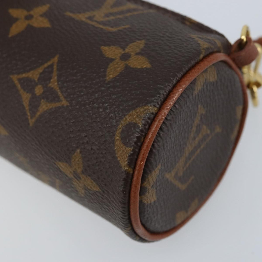 Louis Vuitton Papillon Pochette Monogram Canvas Brown Canvas Clutche & Pouche Bag
