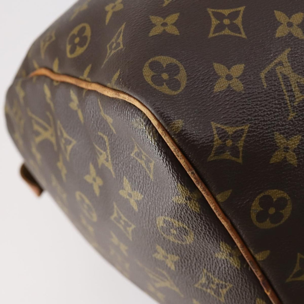 Louis Vuitton Keepall Bag Monogram Canvas Brown Canvas Travel Bag