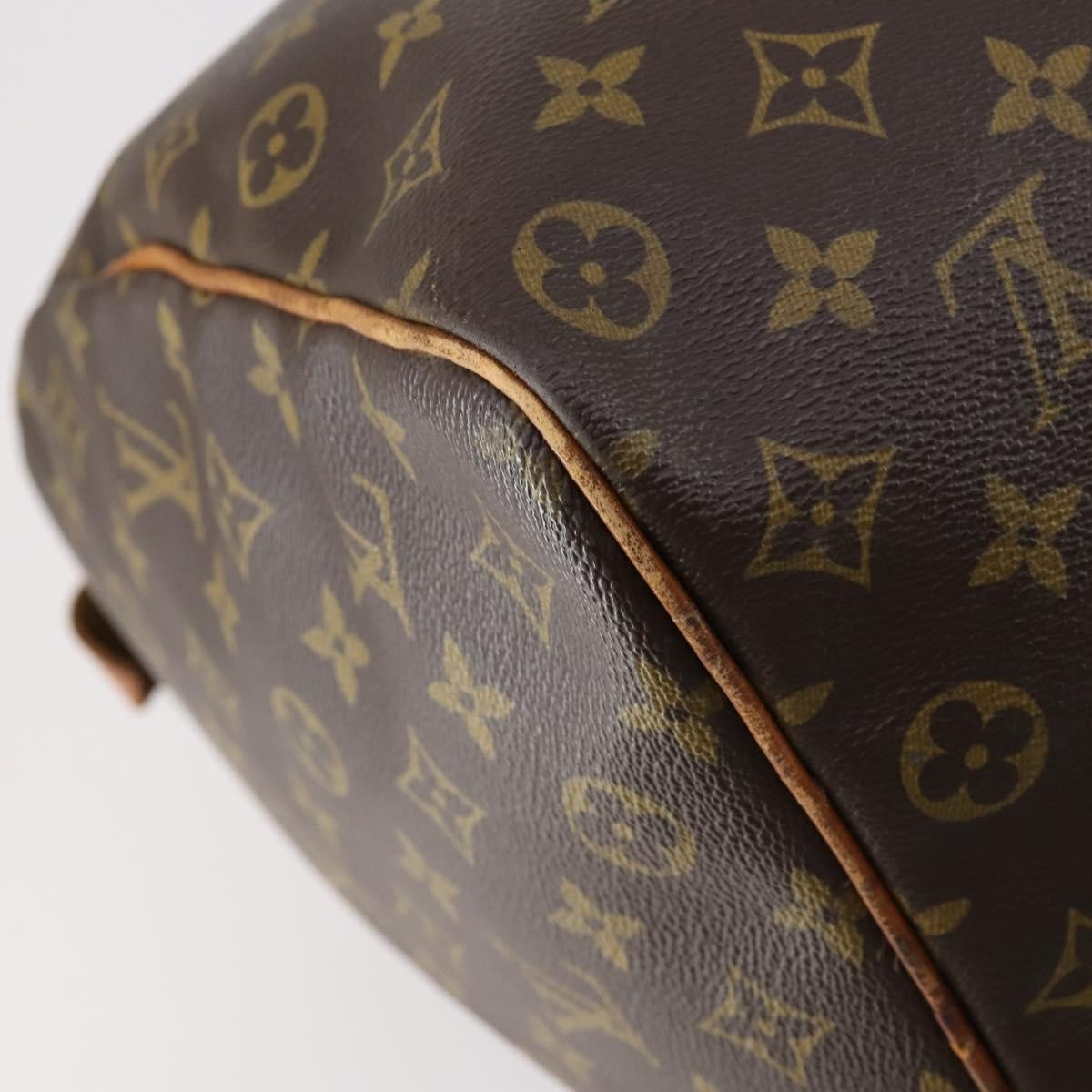 Louis Vuitton Keepall Bag Monogram Canvas Brown Canvas Travel Bag