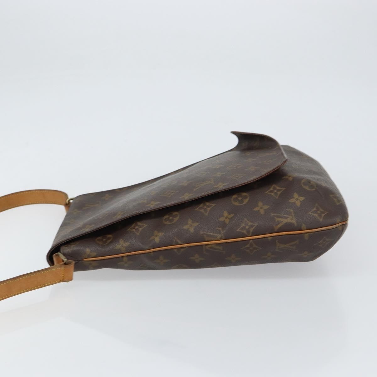 Louis Vuitton Musette Salsa Handbag Monogram Canvas Brown Canvas Shoulder Bag