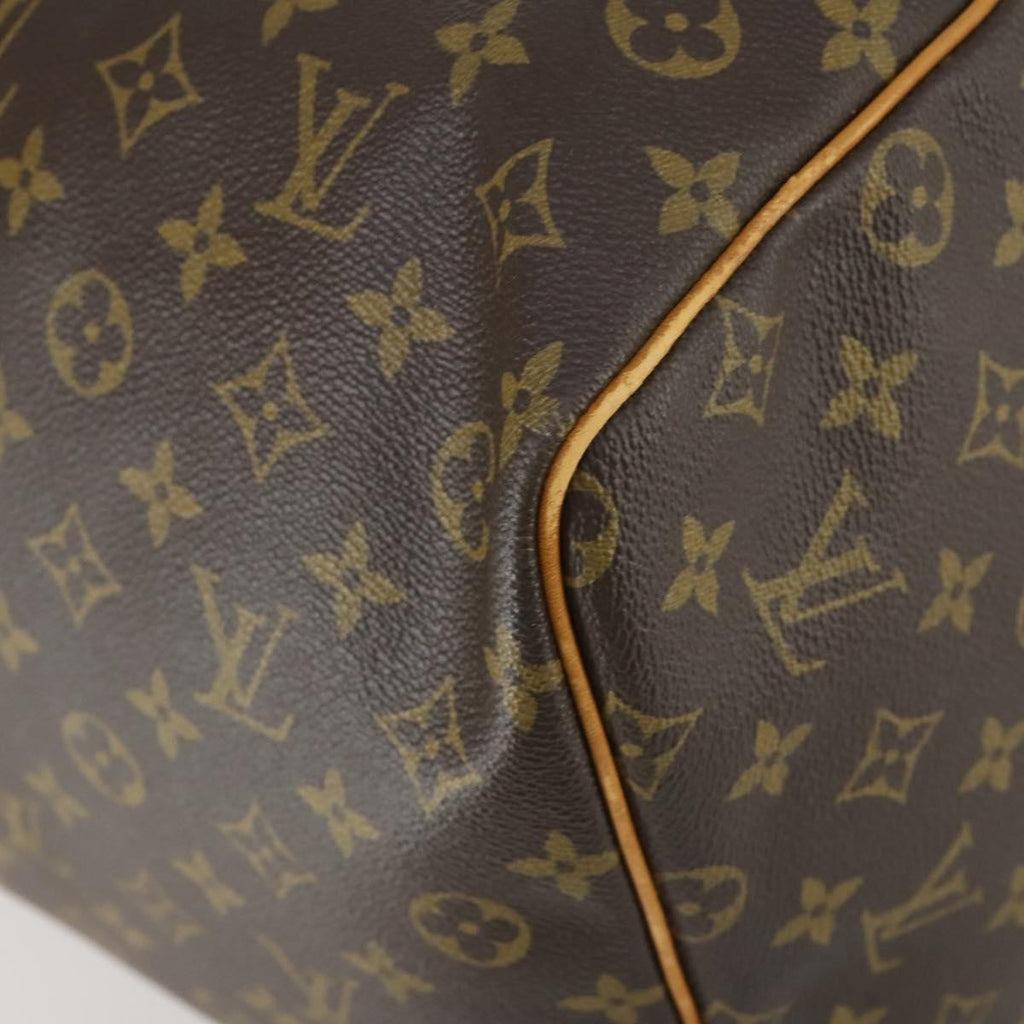 Louis Vuitton Keepall Bag Monogram Canvas Brown Canvas Travel Bag