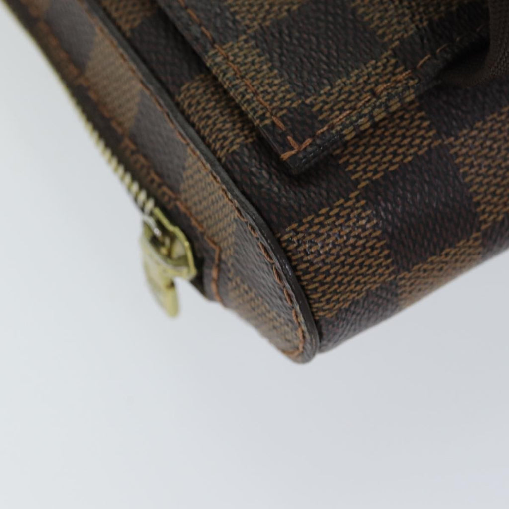 Louis Vuitton Geronimos Waist Bag Damier Brown Canvas Shoulder Bag