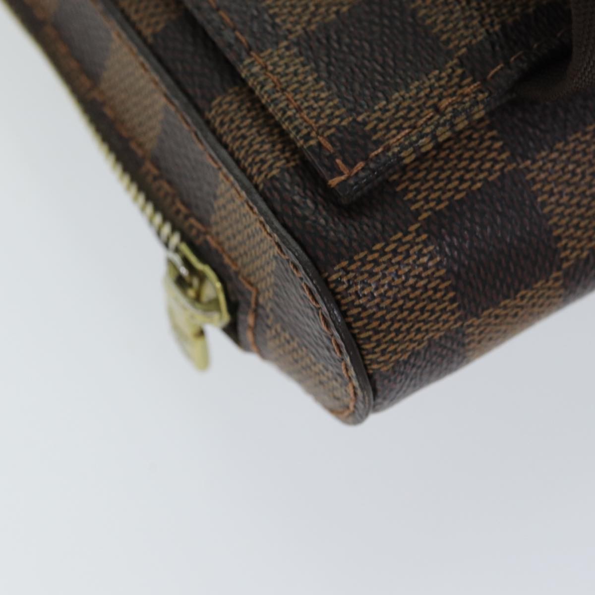 Louis Vuitton Geronimos Waist Bag Damier Brown Canvas Shoulder Bag
