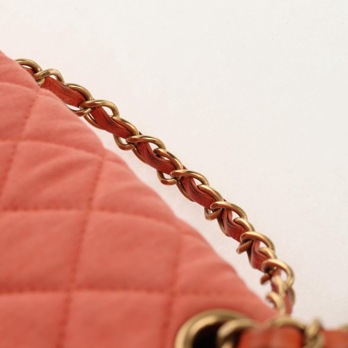 Chanel Vintage Flap Backpack Denim Pink Denim_Jeans Backpack Bag