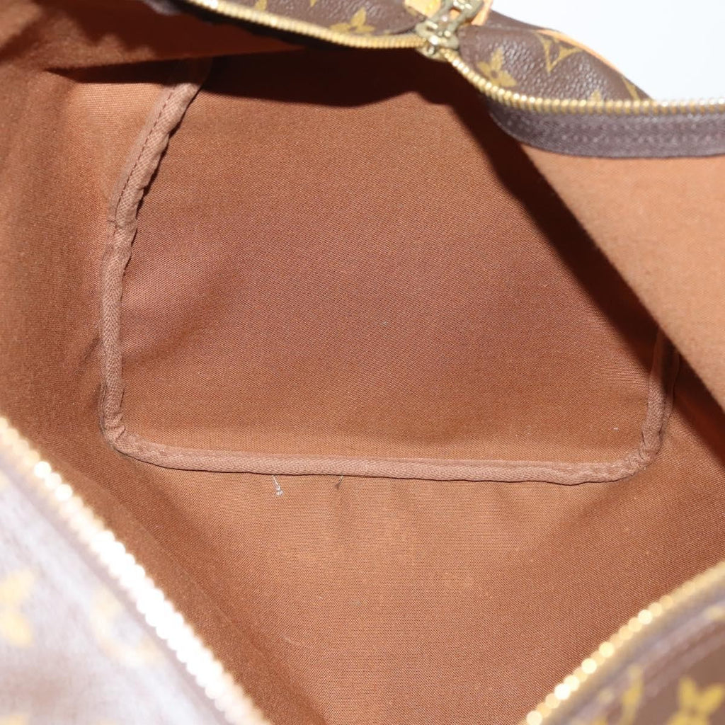 Louis Vuitton Keepall Bag Monogram Canvas Brown Canvas Travel Bag