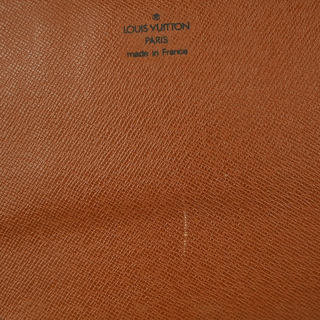 Louis Vuitton Cartouchiere Handbag Monogram Canvas Brown Canvas Shoulder Bag