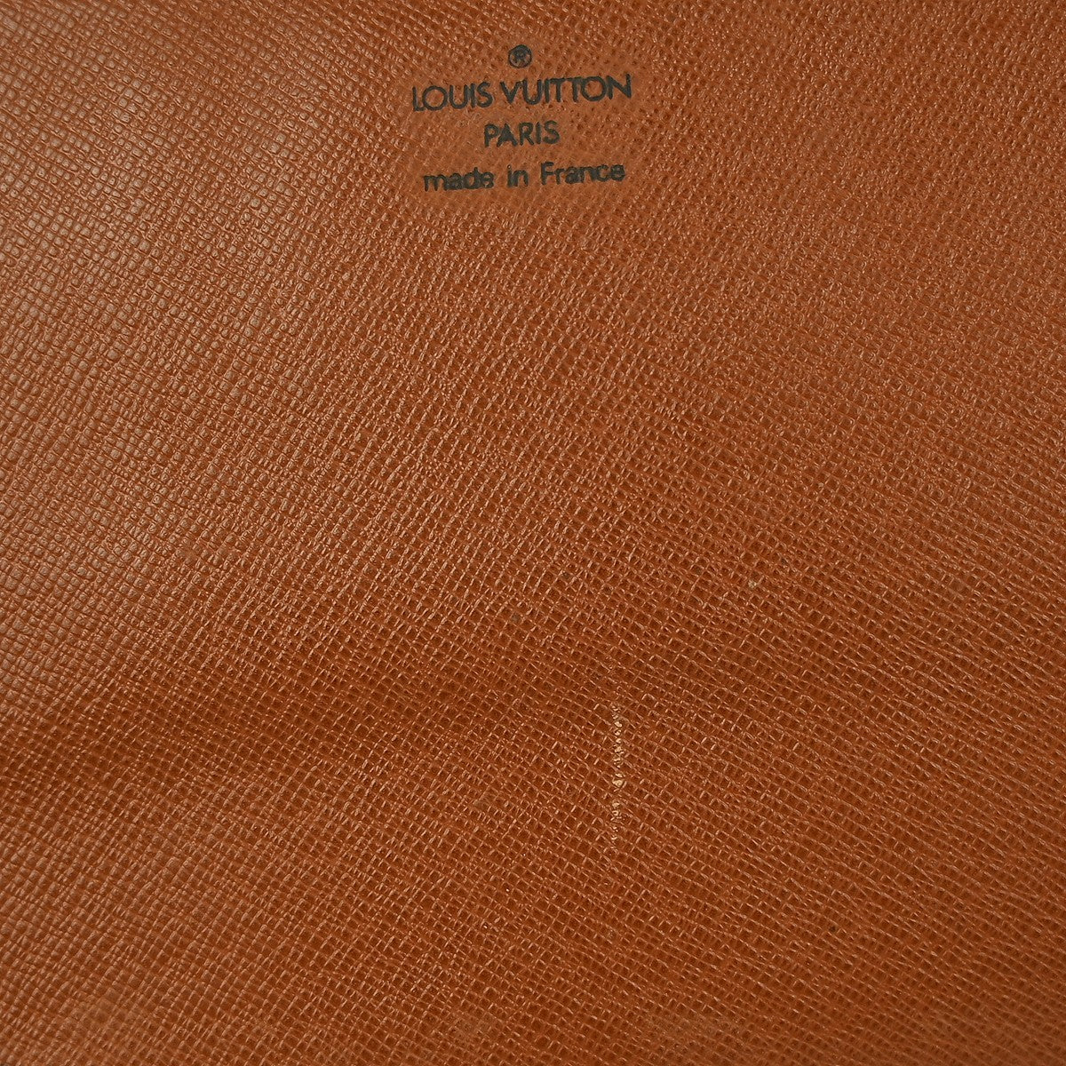 Louis Vuitton Cartouchiere Handbag Monogram Canvas Brown Canvas Shoulder Bag