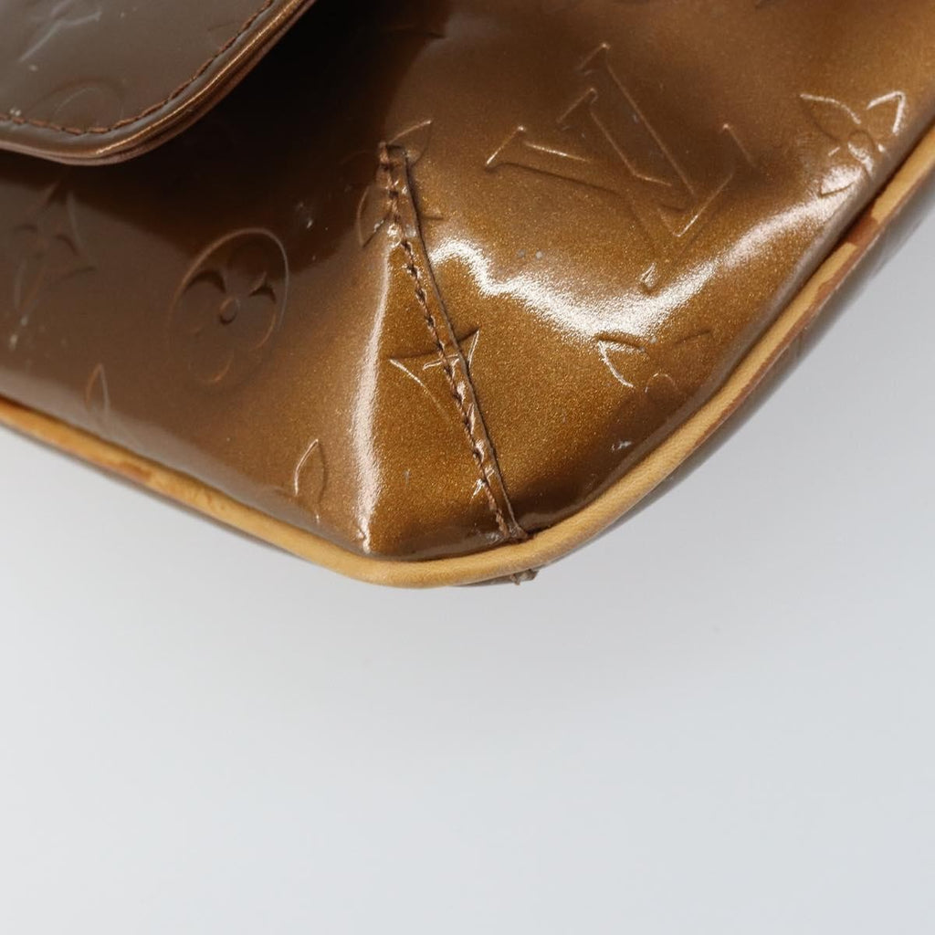 Louis Vuitton Thompson Street Handbag Monogram Vernis Brown Patent_Leather Shoulder Bag