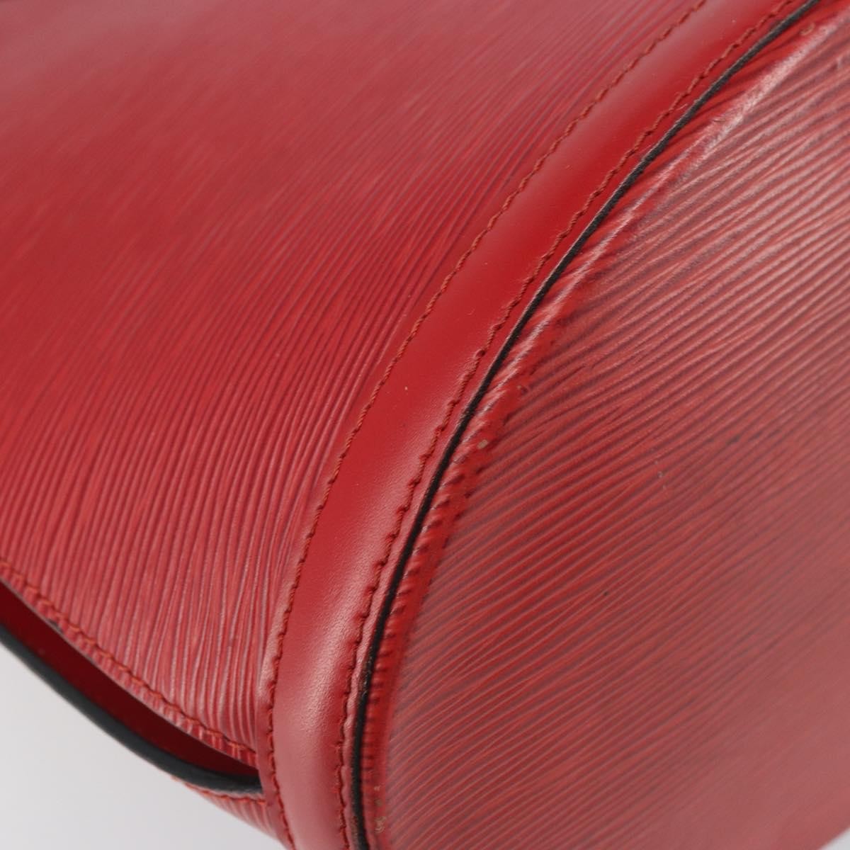 Louis Vuitton Cluny Shoulder Bag Epi Leather Red Leather Shoulder Bag
