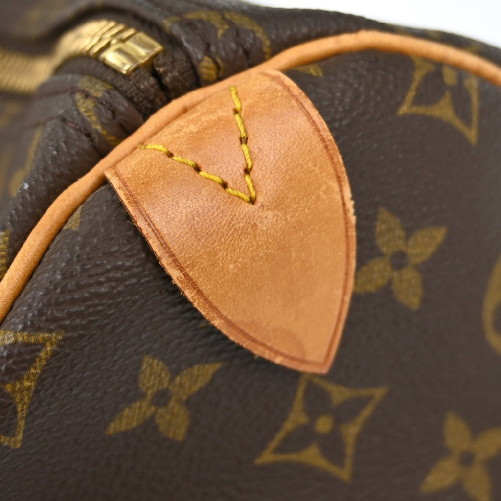 Louis Vuitton Keepall Bag Monogram Canvas Brown Canvas Travel Bag