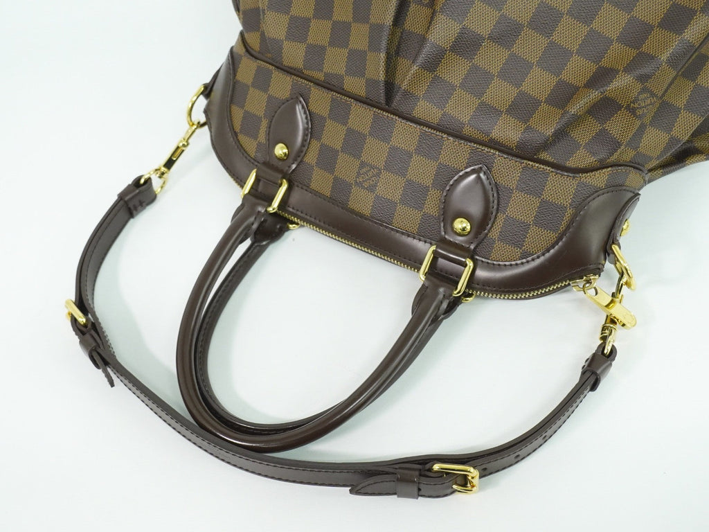 Louis Vuitton Trevi Handbag Damier Brown Canvas Handbag