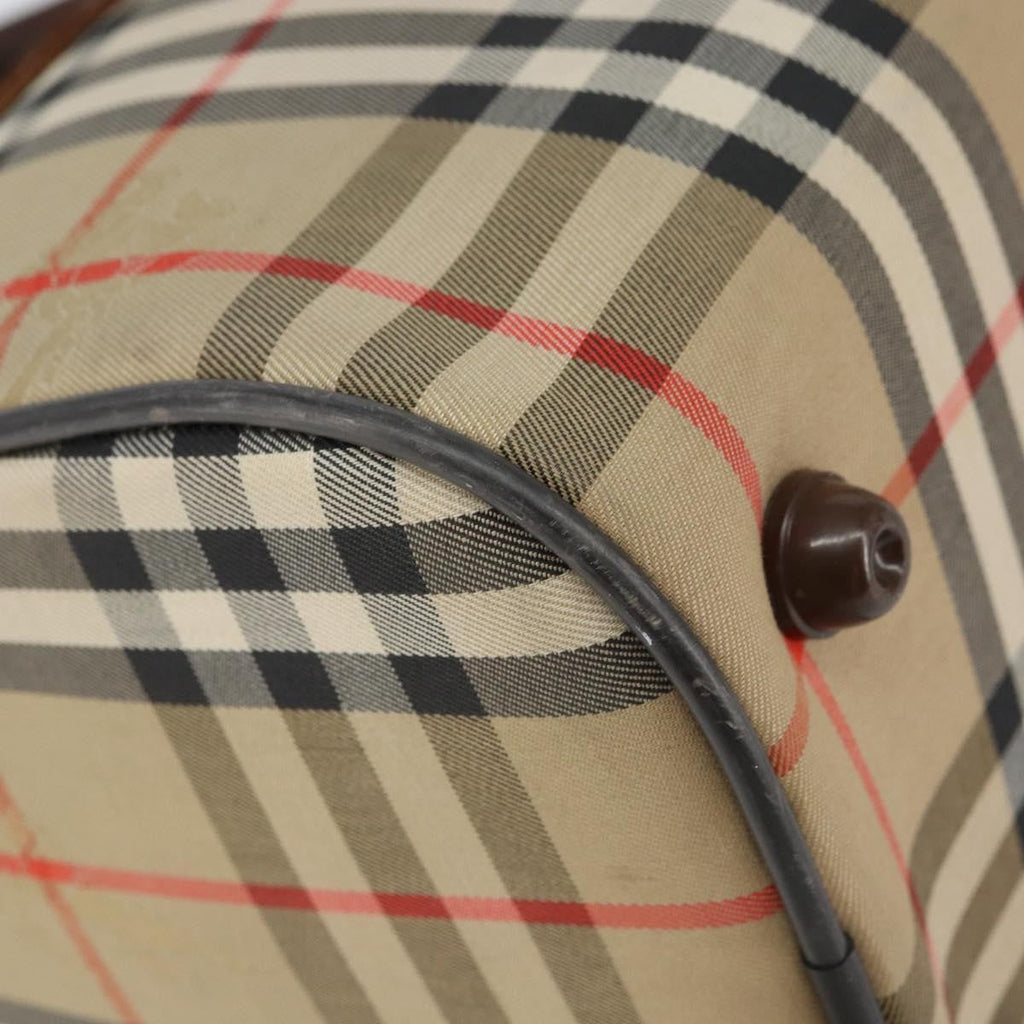 Burberry Nova Check Handbag Nova Check Canvas Beige Canvas Handbag