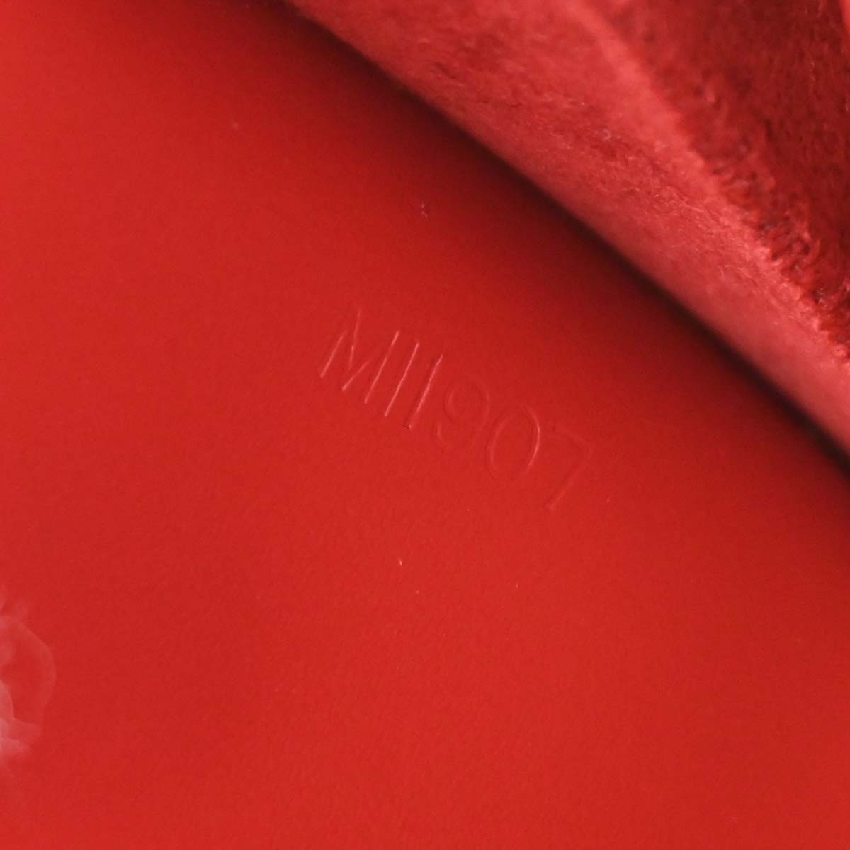 Louis Vuitton Pont Neuf Handbag Epi Leather Red Leather Handbag