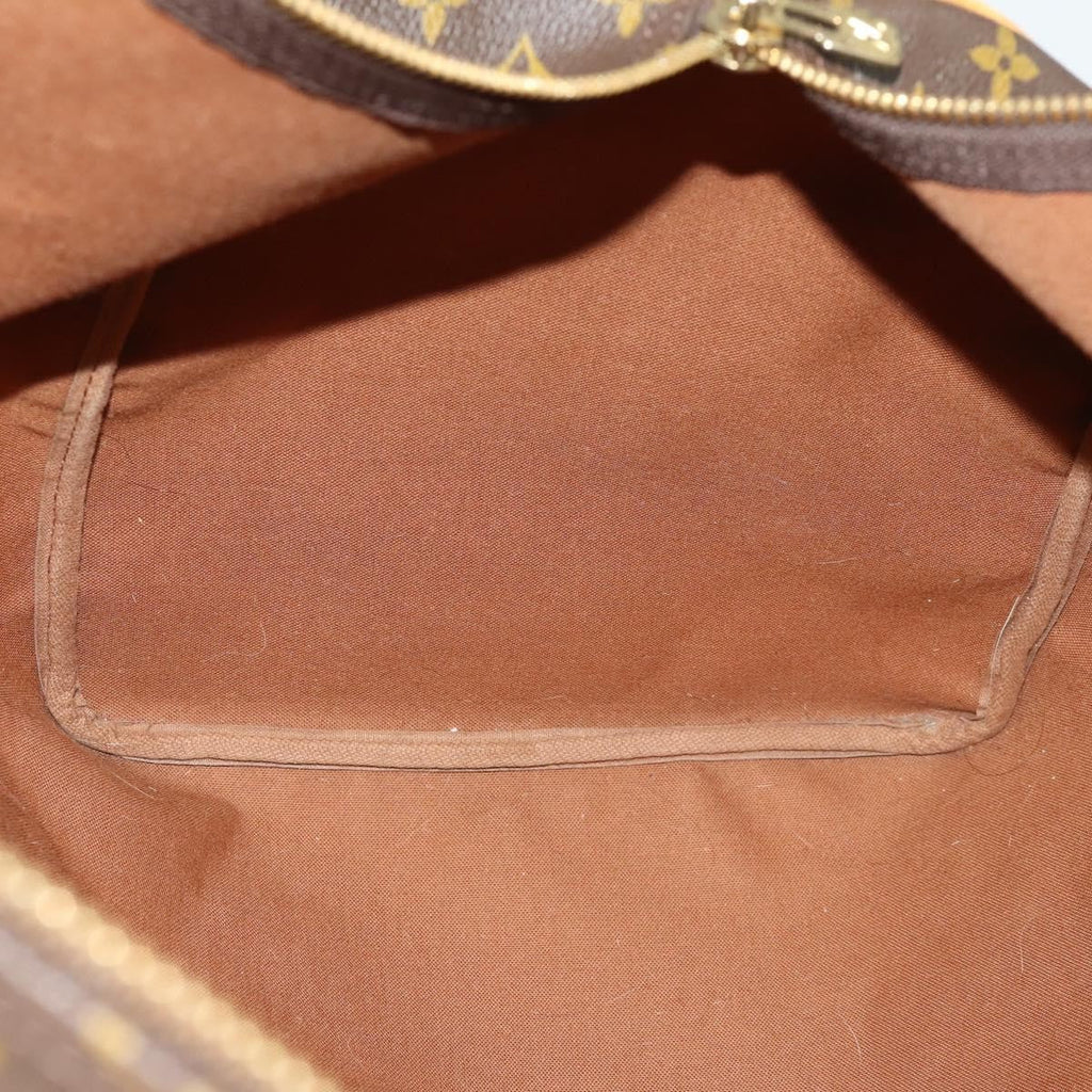 Louis Vuitton Keepall Bag Monogram Canvas Brown Canvas Travel Bag