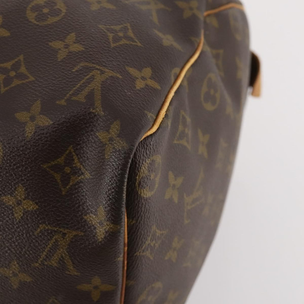 Louis Vuitton Keepall Bag Monogram Canvas Brown Canvas Travel Bag