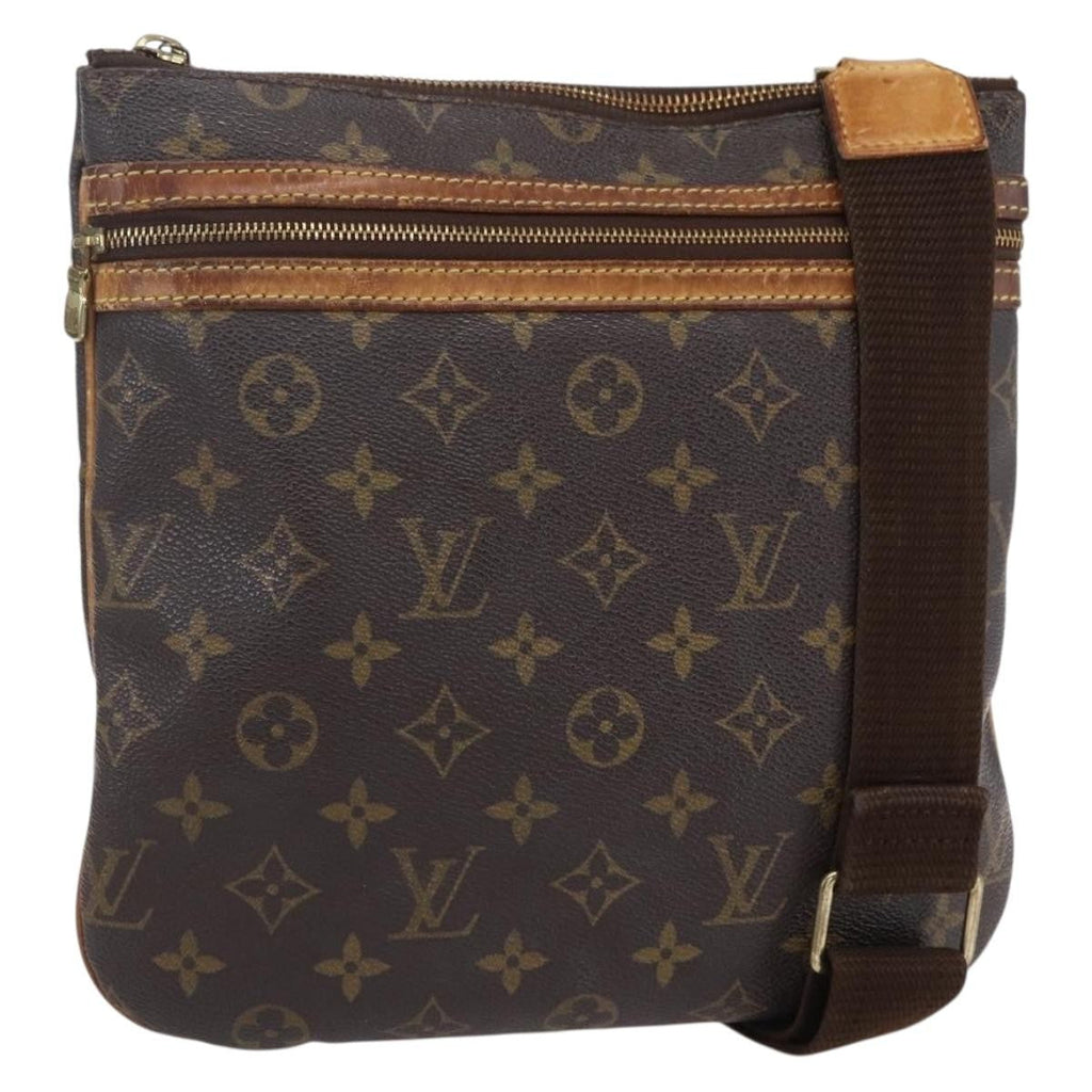 Louis Vuitton Bosphore Pochette Monogram Canvas Brown Canvas Shoulder Bag