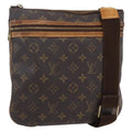 Louis Vuitton Bosphore Pochette Monogram Canvas Brown Canvas Shoulder Bag