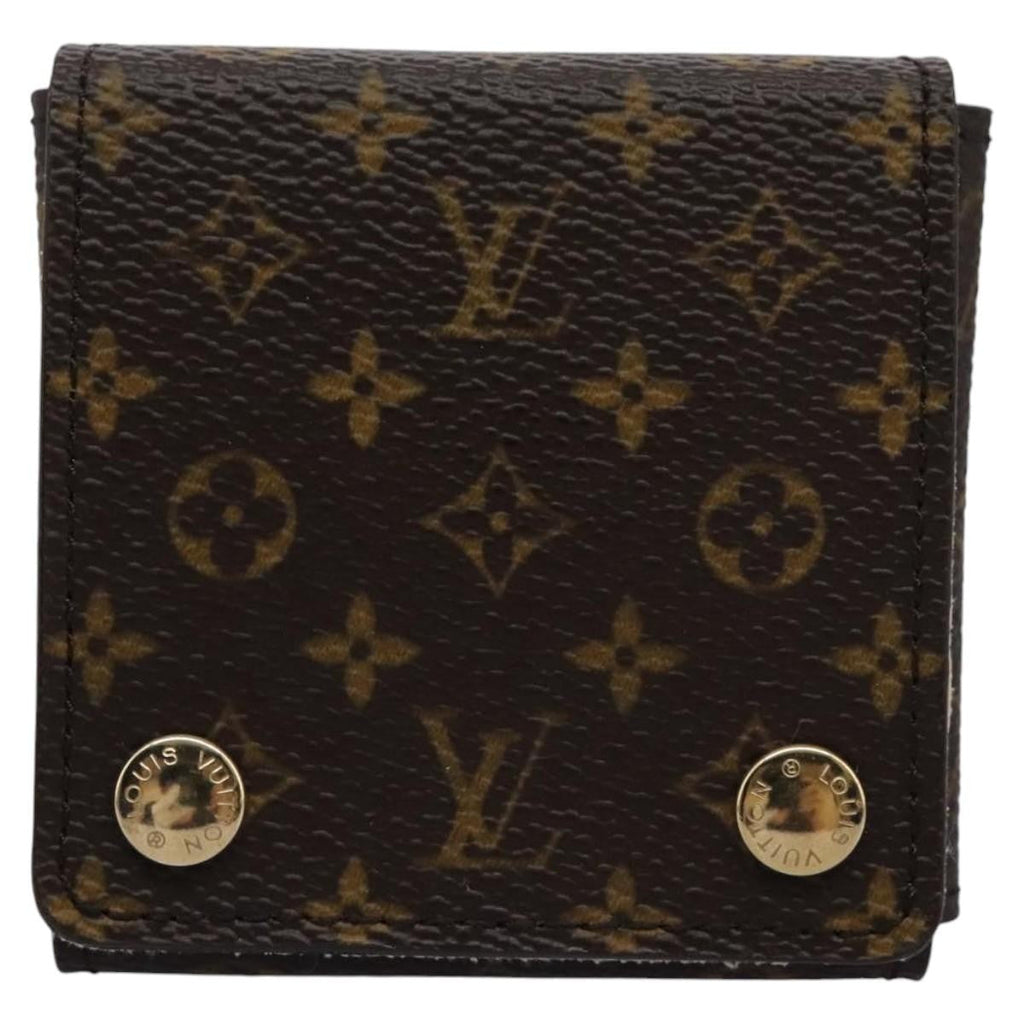 Louis Vuitton Case Jewelry Box Canvas Multicolour Canvas Wallets Accessory