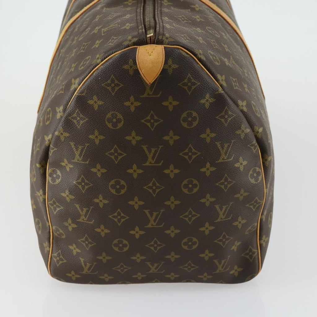 Louis Vuitton Keepall Bag Monogram Canvas Brown Canvas Travel Bag