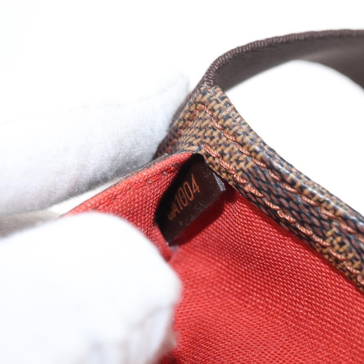 Louis Vuitton Geronimos Waist Bag Damier Brown Canvas Shoulder Bag