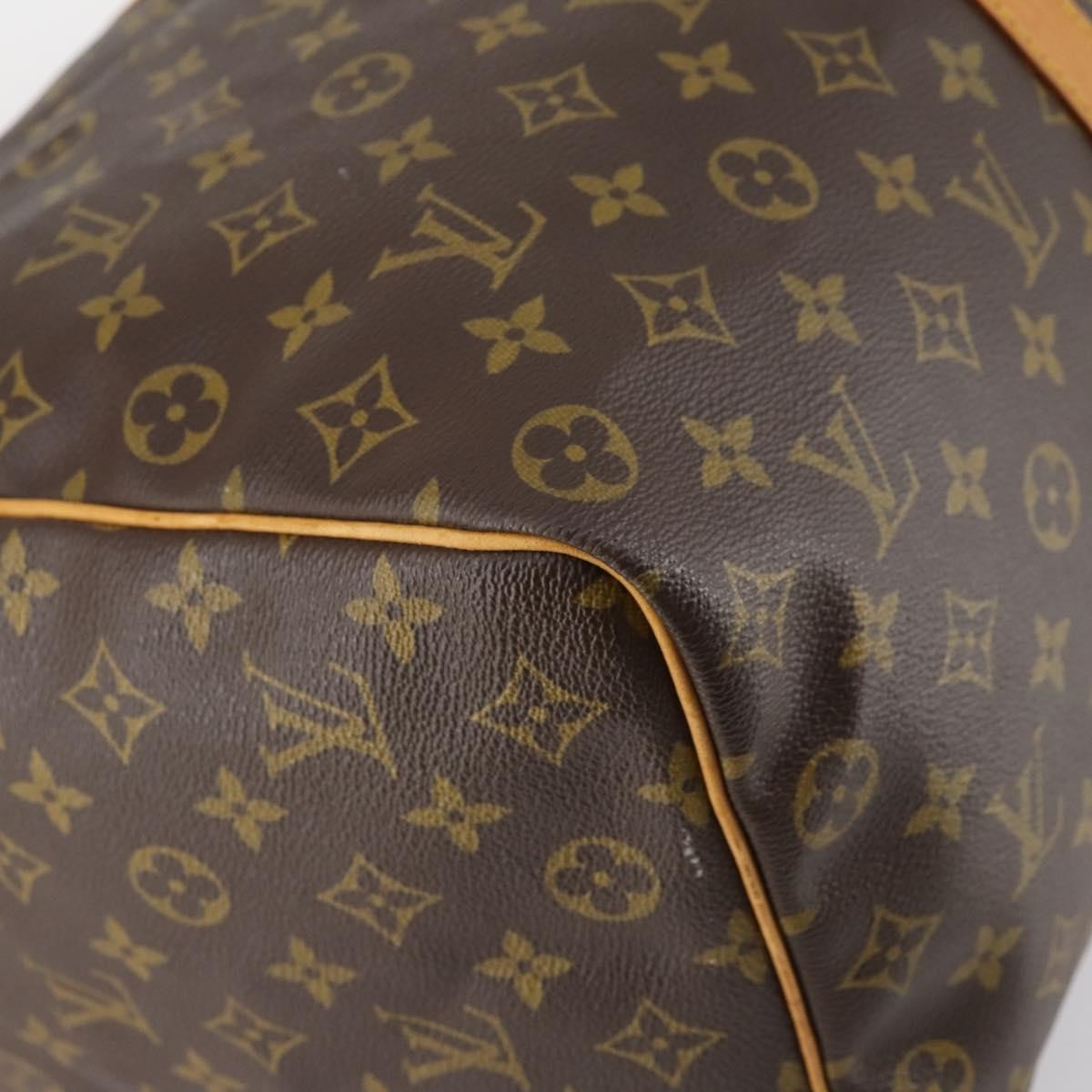 Louis Vuitton Keepall Bag Monogram Canvas Brown Canvas Travel Bag