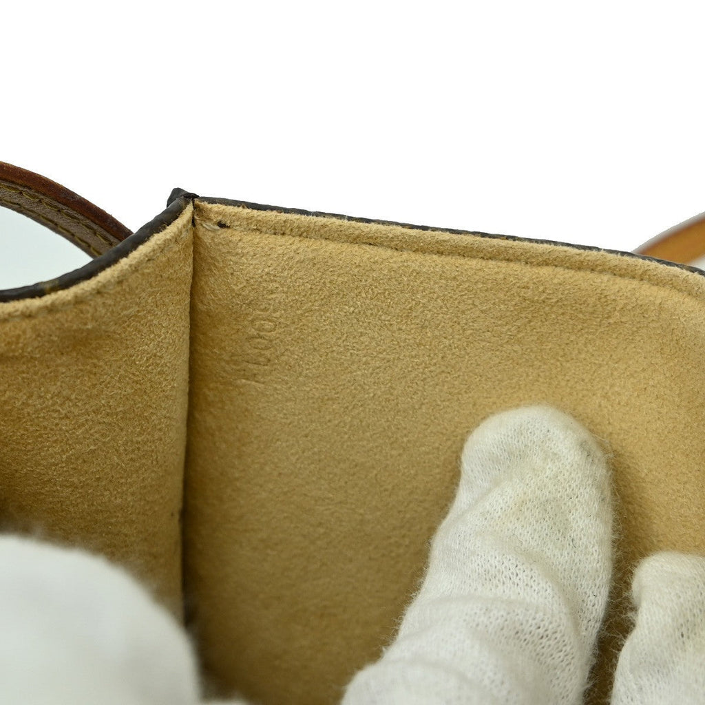 Louis Vuitton Twin Handbag Monogram Canvas Brown Canvas Clutche & Pouche Bag