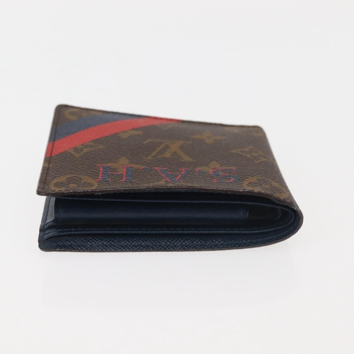 Louis Vuitton Marco Wallet Nm Monogram Canvas Brown Canvas Wallets Accessory