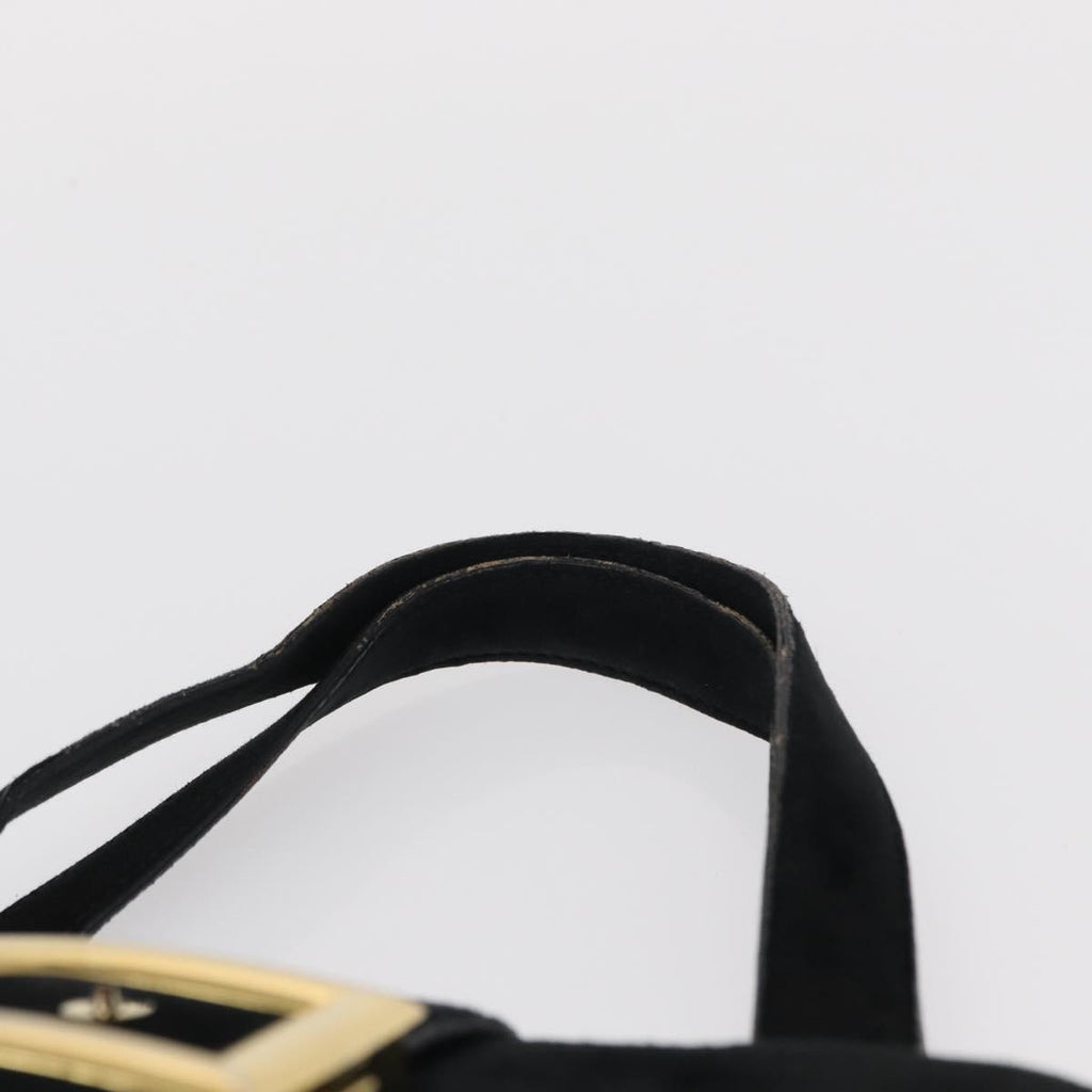 Prada Vintage Handbag Suede Black Suede Handbag