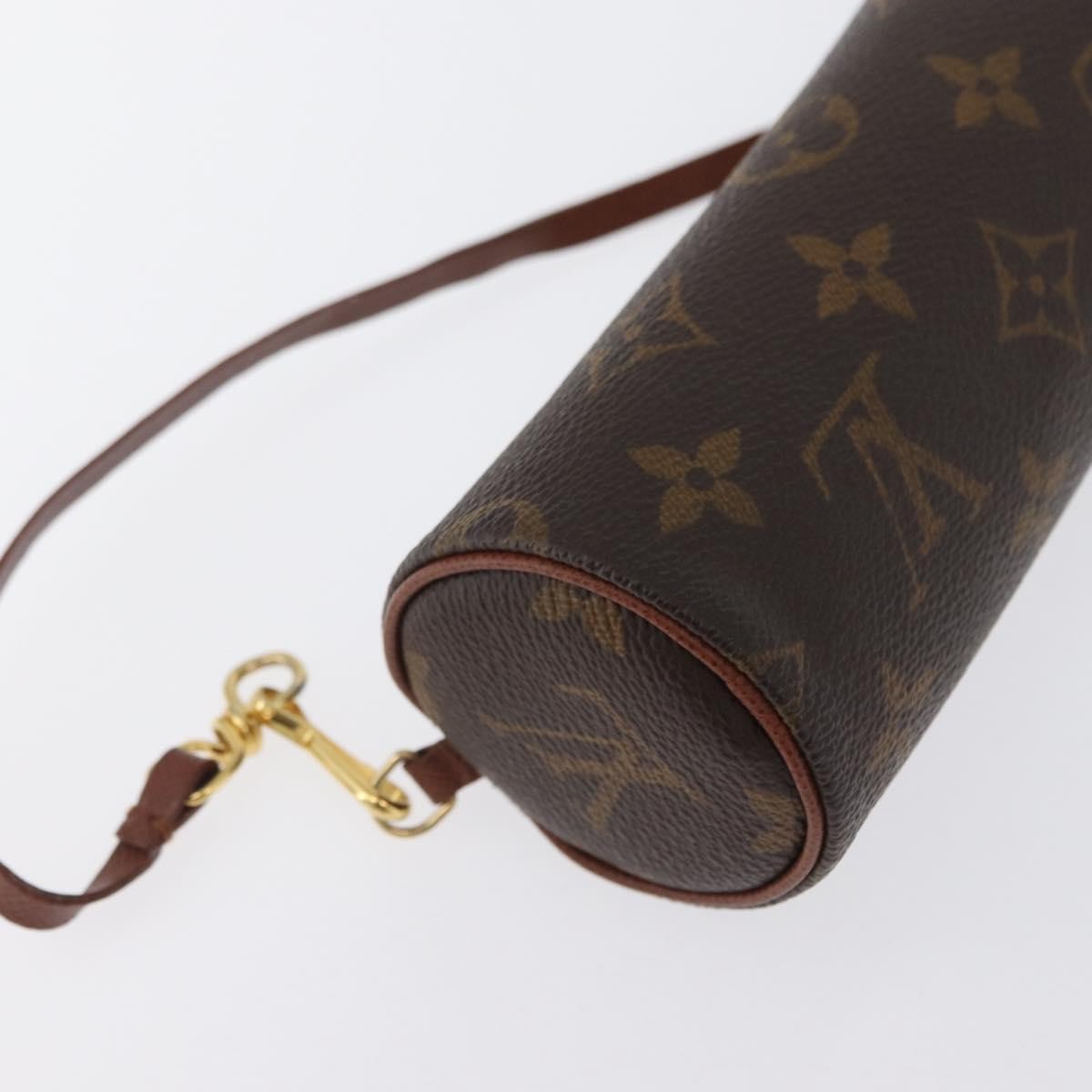 Louis Vuitton Papillon Pochette Monogram Canvas Brown Canvas Clutche & Pouche Bag