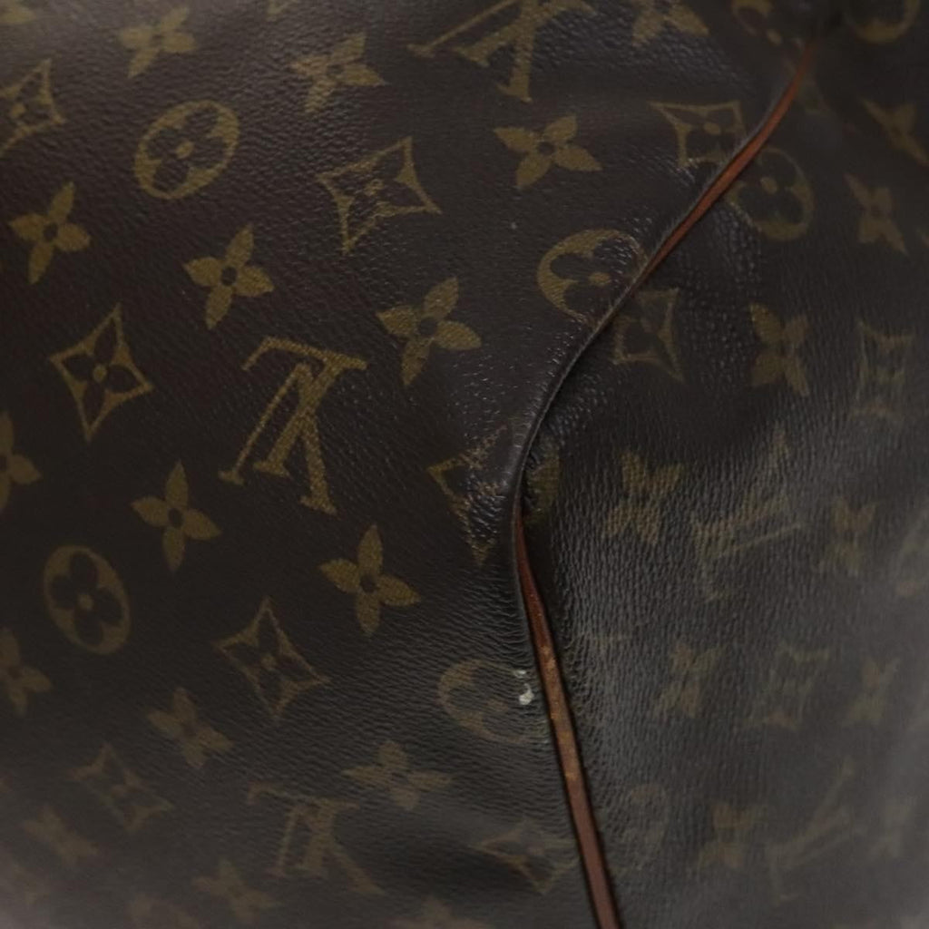 Louis Vuitton Keepall Bag Monogram Canvas Brown Canvas Bag