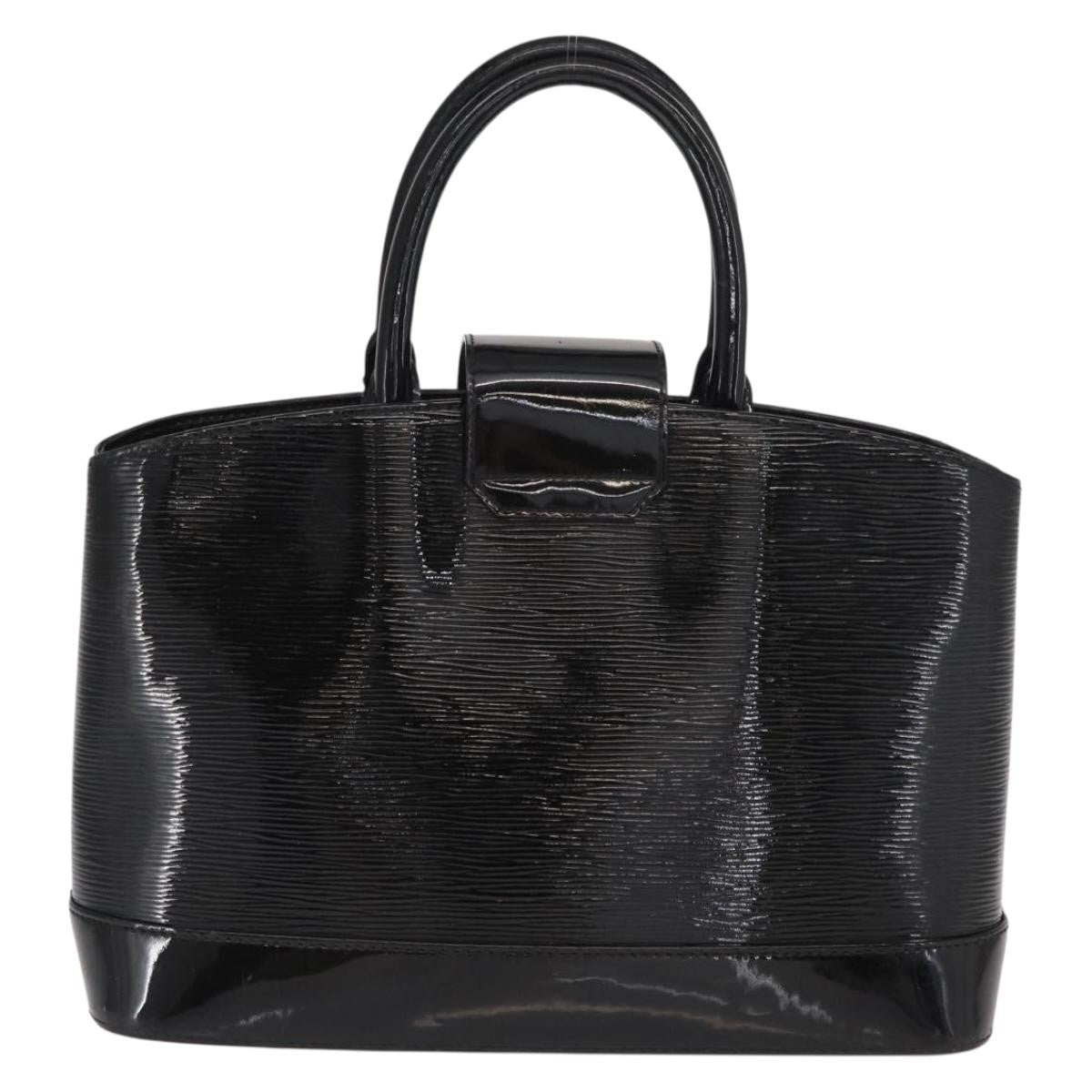 Louis Vuitton Mirabeau Handbag Electric Epi Leather Black Leather Handbag
