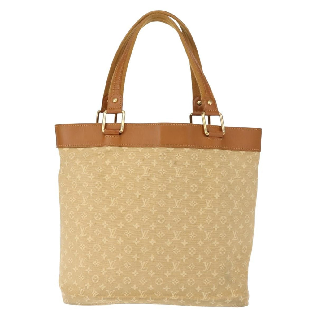 Louis Vuitton Lucille Handbag Mini Lin Beige Canvas Tote Bag