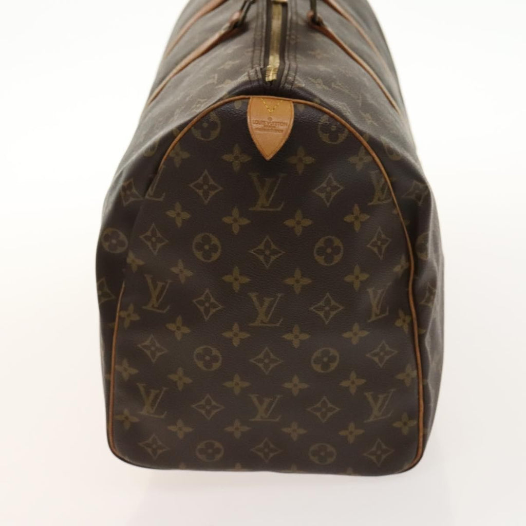 Louis Vuitton Keepall Bag Monogram Canvas Brown Canvas Travel Bag