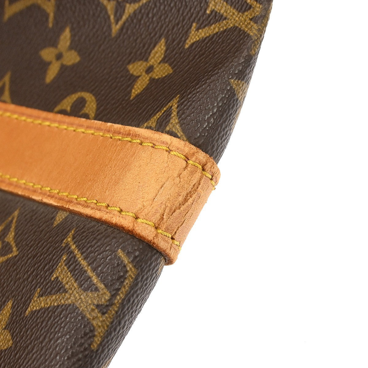 Louis Vuitton Keepall Bag Monogram Canvas Brown Canvas Travel Bag