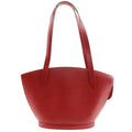 Louis Vuitton Saint Jacques Handbag Epi Leather Red Leather Shoulder Bag