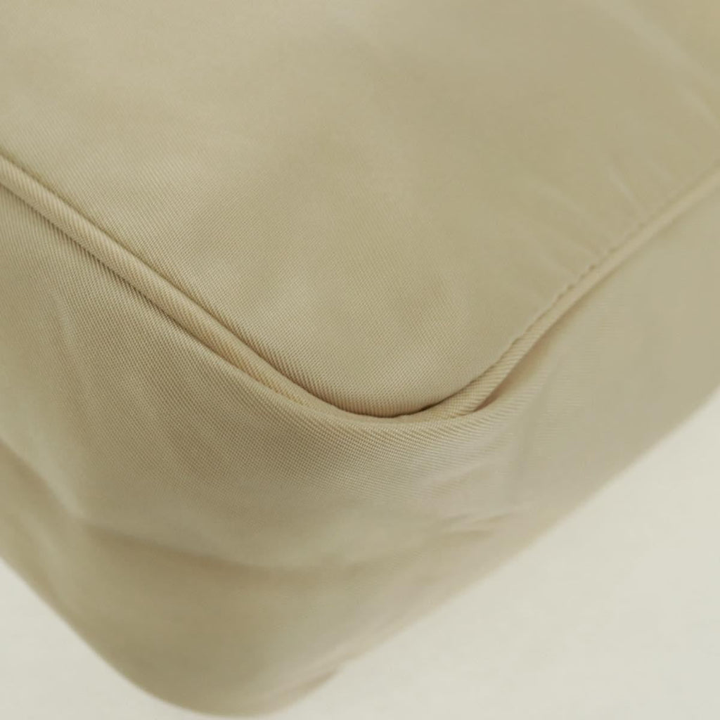Prada Hobo Tessuto Beige Nylon Handbag